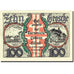 Banknote, Germany, Coblenz-Lützel, 1 Mark, football, 1921, UNC(63), Mehl:234.1