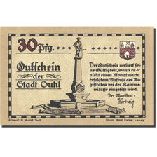Banknote, Germany, Suhl, 30 Pfennig, chevalier, 1922, UNC(63), Mehl:1303.2