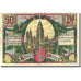 Banknote, Germany, Mainz, 50 Pfennig, Monument 1921-01-01, VG(8-10) Mehl 860.1a