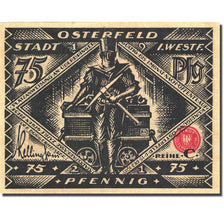 Billet, Allemagne, Osterfeld, 75 Pfennig, personnage 2, 1921 SUP Mehl 1033.1