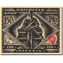 Geldschein Deutschland Osterfeld 150 Pfennig personnage 4, 1921 UNZ- Mehl 1033.1