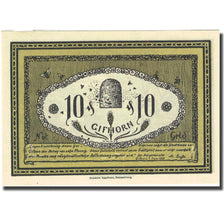 Geldschein, Deutschland, Gifhorn, 10 Pfennig, personnage 1, 1921 UNZ- Mehl 428.1