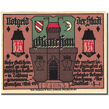 Banconote, Germania, Glauchau, 75 Pfennig, personnage, 1921 SPL Mehl 436.1