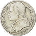 ITALIAN STATES, 2 Lire, 1867, Roma, KM #1379.2, VF(30-35), Silver, 9.76