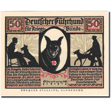 Banknote Germany Oldenburg 50 Pfennig personnage 1 1921 UNC(63) Mehl 1016.1a