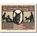 Billete, Alemania, Oldenburg, 50 Pfennig, personnage 1, 1921, SC, Mehl:1016.1a