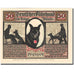 Billet, Allemagne, Oldenburg, 50 Pfennig, personnage 2, 1921, SPL, Mehl:1016.1a