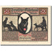 Billete, Alemania, Oldenburg, 50 Pfennig, personnage 2, 1921, SC, Mehl:1016.1a