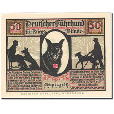 Banknote Germany Oldenburg 50 Pfennig personnage 3, 1921 UNC(63) Mehl 1016.1a