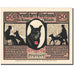 Biljet, Duitsland, Oldenburg, 50 Pfennig, personnage 4, 1921, SPL, Mehl:1016.1a