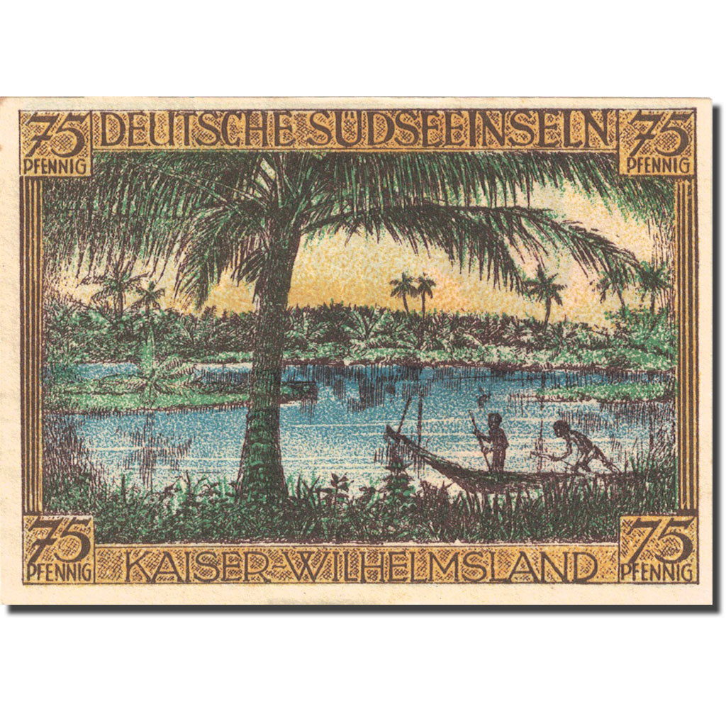 Banknote, Germany, Berlin, 75 Pfennig, colonie 1921-11-04 UNC(63) Mehl 88.1