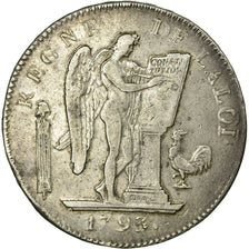 Monnaie, France, Écu de 6 livres françoise, 6 Livres, 1793, Paris, TTB