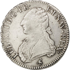 FRANCE, Écu aux branches d'olivier, ECU, 1790, Paris, KM #564.1, EF(40-45), ...