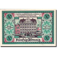 Banknote, Germany, Greiz, 50 Pfennig, château 1, 1921-09-05 UNC(63) Mehl 471.2