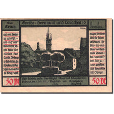Banconote, Germania, Pössneck, 50 Pfennig, personnage, 1921 SPL- Mehl 1066.4a