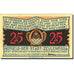 Banconote, Germania, Zeulenroda, 25 Pfennig, paysage, 1921 SPL Mehl 1470.1