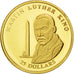 Liberia, République, 25 Dollars Martin Luther King 2001, KM 995