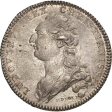 France, Royal, Token, 1776, AU(55-58), Silver, Feuardent #339, 8.18