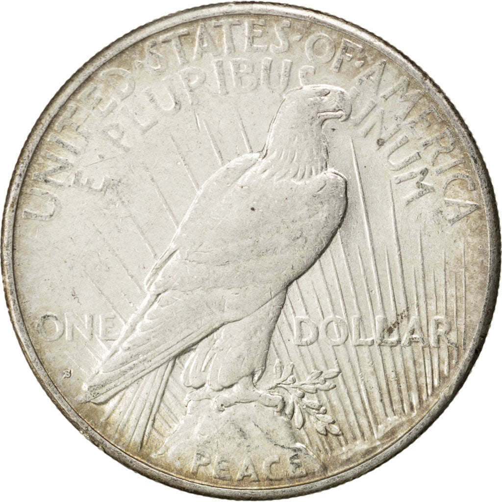 Coin, United States, Peace Dollar, Dollar, 1922, U.S. Mint, San Francisco