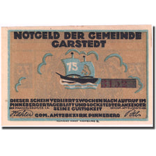 Biljet, Duitsland, Garstedt, 75 Pfennig, personnage 1, 1920, SPL, Mehl:408.1a