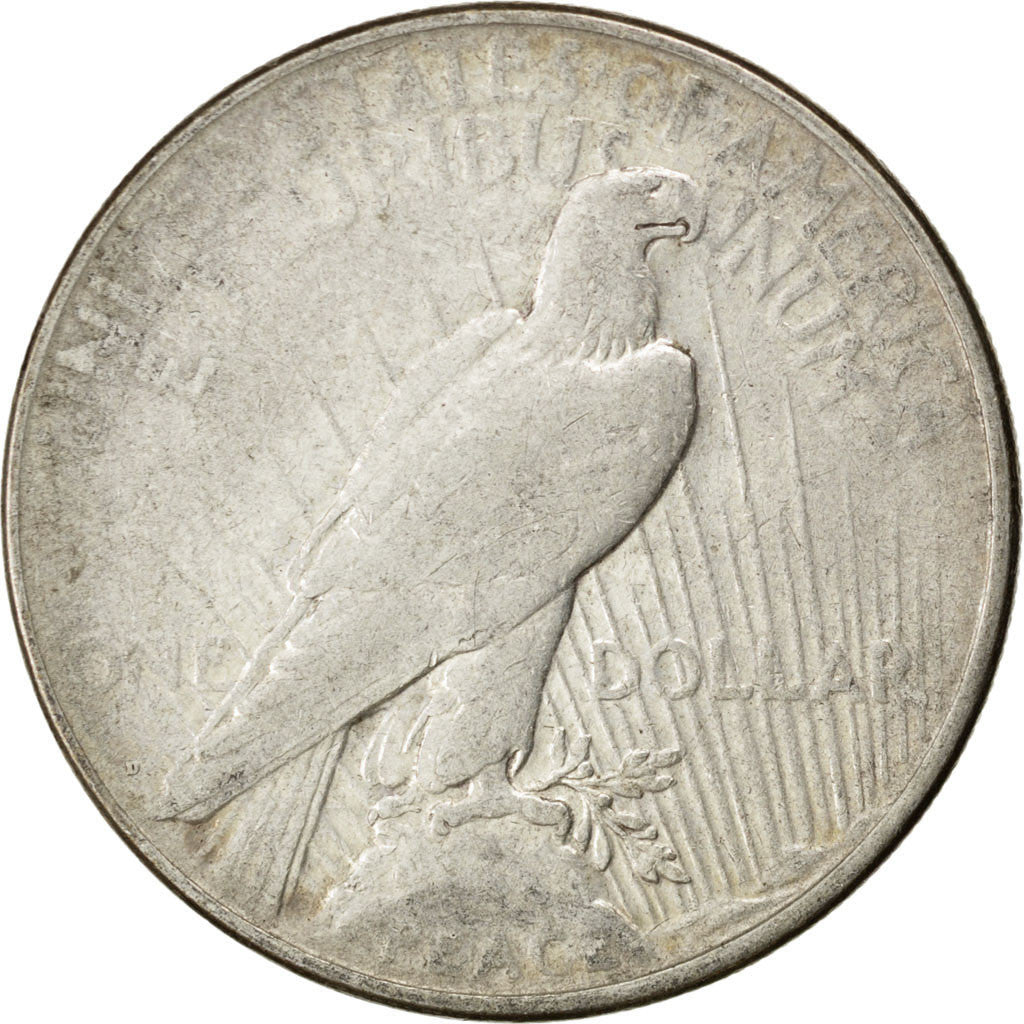 UNITED STATES, Peace Dollar, Dollar, 1923, U.S. Mint, KM #150, VF(30-35),...
