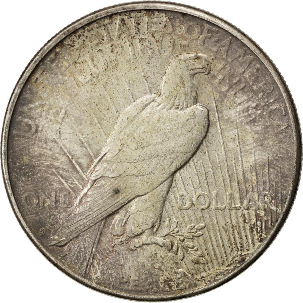 UNITED STATES, Peace Dollar, Dollar, 1923, U.S. Mint, KM #150, EF(40-45),...