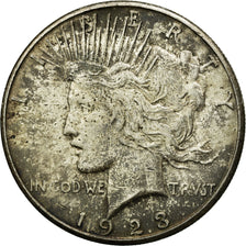 Coin, United States, Peace Dollar, Dollar, 1923, U.S. Mint, San Francisco