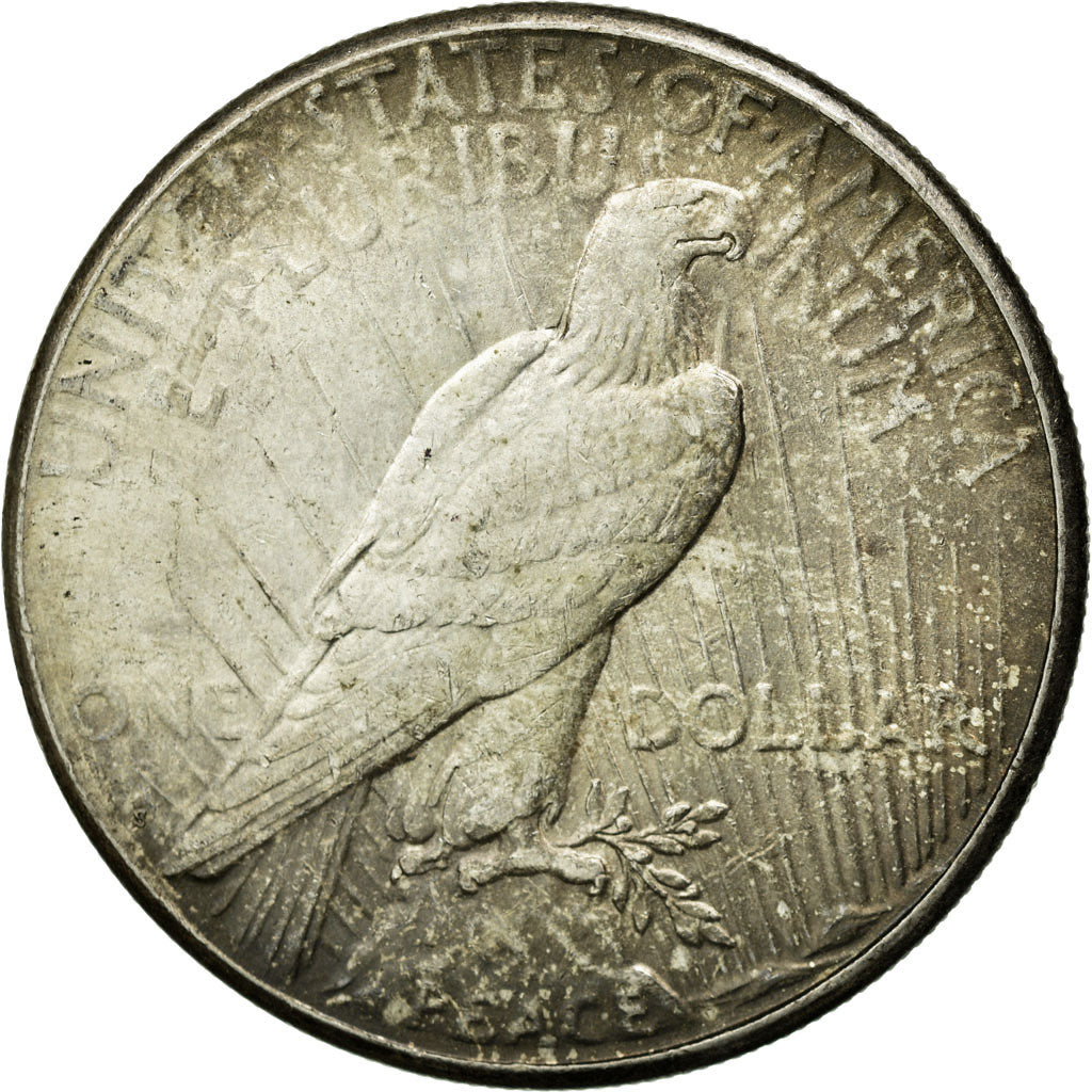 Coin, United States, Peace Dollar, Dollar, 1923, U.S. Mint, San Francisco