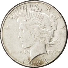 UNITED STATES, Peace Dollar, Dollar, 1923, U.S. Mint, KM #150, VF(30-35),...