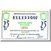 Banknote, Germany, Ellerhoop, 25 Pfennig, train, 1921 UNC(63) Mehl 330.1a