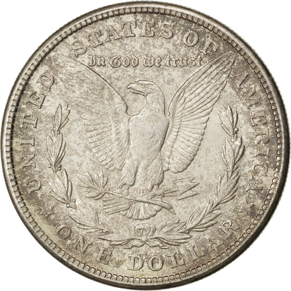 Stati Uniti, Morgan Dollar, Dollar, 1921, U.S. Mint, San Francisco, BB+, Arge...