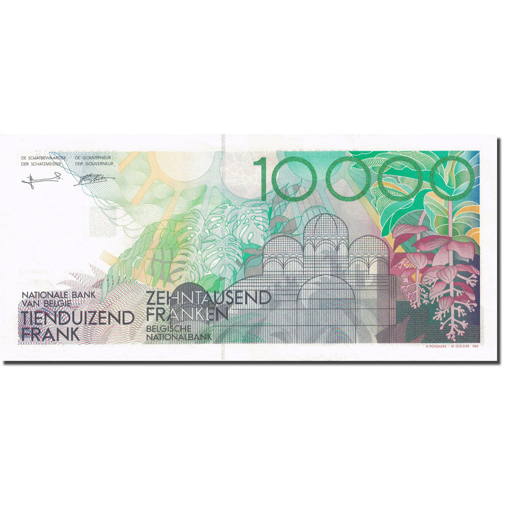 Banknote, Belgium, 10,000 Francs, 1992, Undated (1992-1997), KM:146, UNC(63)