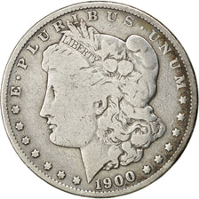 UNITED STATES, Morgan Dollar, Dollar, 1900, U.S. Mint, KM #110, VF(20-25),...