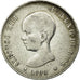 Moneda, España, Alfonso XIII, 5 Pesetas, 1890, Madrid, MBC, Plata, KM:689