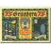 Banknote, Germany, Grünberg, 75 Pfennig personnage 1921 UNC(63) Mehl 489.2