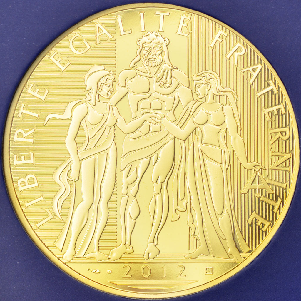 FRANCE, 1000 Euro, 2012, Paris, KM #1725, MS(65-70), Gold, 39, Gadoury #23,...
