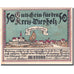 Geldschein, Deutschland, Diepholz, 50 Pfennig, château, 1921 VZ Mehl 273.3a