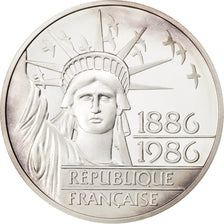 FRANCE, 100 Francs, 1986, KM #960a, MS(65-70), Silver, Gadoury #901, 15.00