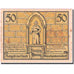Banknot, Niemcy, Munchenbernsdorf, 50 Pfennig, personnage 2, 1921, 1921-09-01