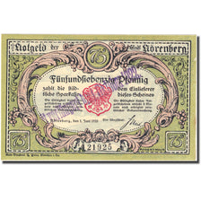 Banknote, Germany Nörenberg Stadt 75 Pfennig paysage 1, 1920 UNC(63) Mehl 979.5a