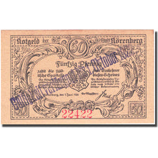 Banknote, Germany, Nörenberg 50 Pfennig homard 2, 1920 brown UNC(63) Mehl 979.1a