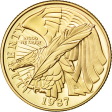 Münze, Vereinigte Staaten, $5, Half Eagle, 1987, U.S. Mint, West Point, STGL