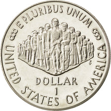UNITED STATES, Dollar, 1987, U.S. Mint, KM #220, MS(65-70), Silver, 38.1, 26.73