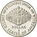 UNITED STATES, Dollar, 1987, U.S. Mint, KM #220, MS(65-70), Silver, 38.1, 26.73
