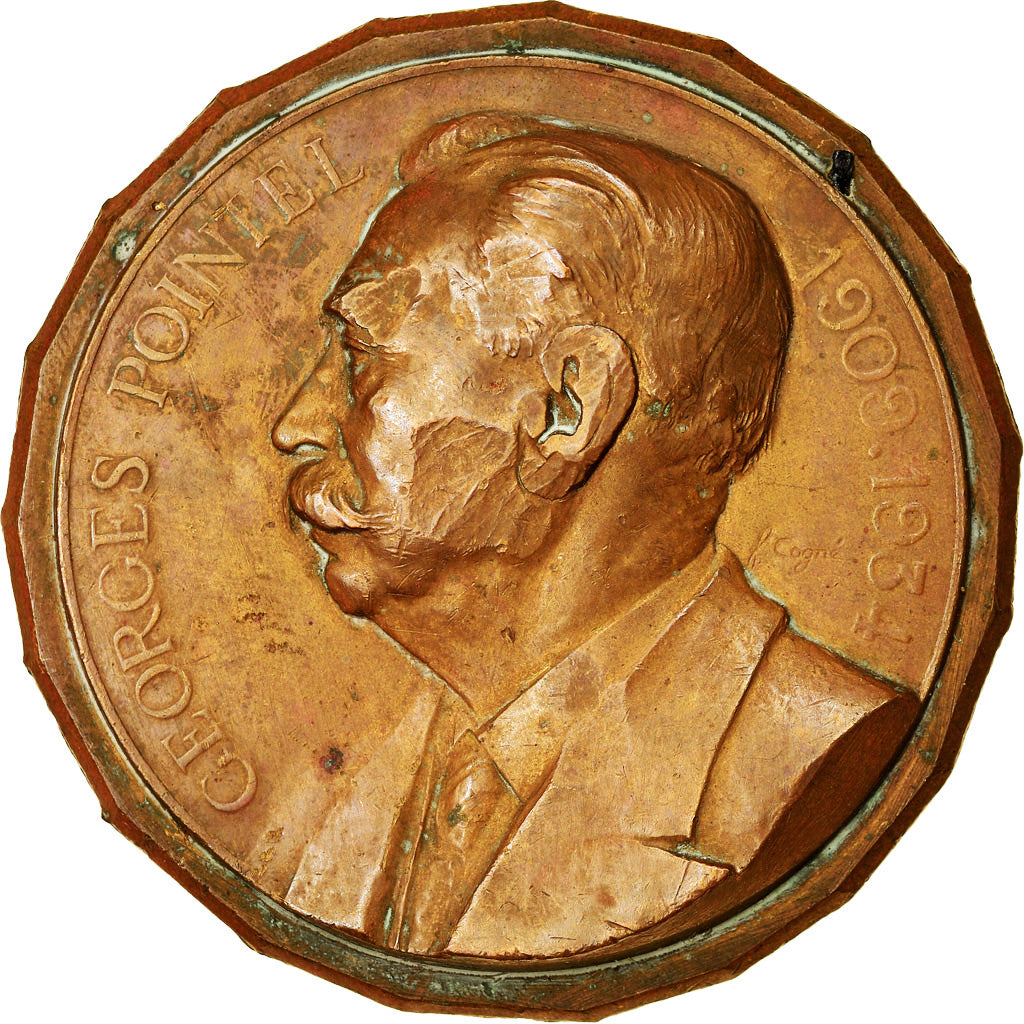 França, Medal, Georges Pointel, Conseiller Municipal, Paris, Políticas