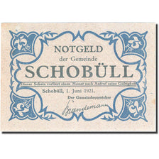Banknote, Germany, Schobüll, 75 Pfennig, Eglise, 1921 UNC(63) Mehl 1194.8