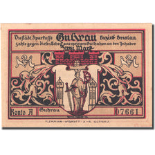 Banknote, Germany, Guhrau, 2 Mark, village, 1922, UNC(63), Mehl:496.1a