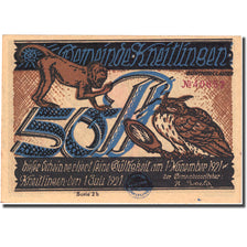 Banconote, Germania, Kneitlingen, 50 Pfennig, personnage, 1921 SPL Mehl 710.1a