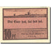 Banknote, Germany, Strelitz, 10 Pfennig, moulin, 1922 UNC(63) Mehl 1283.1