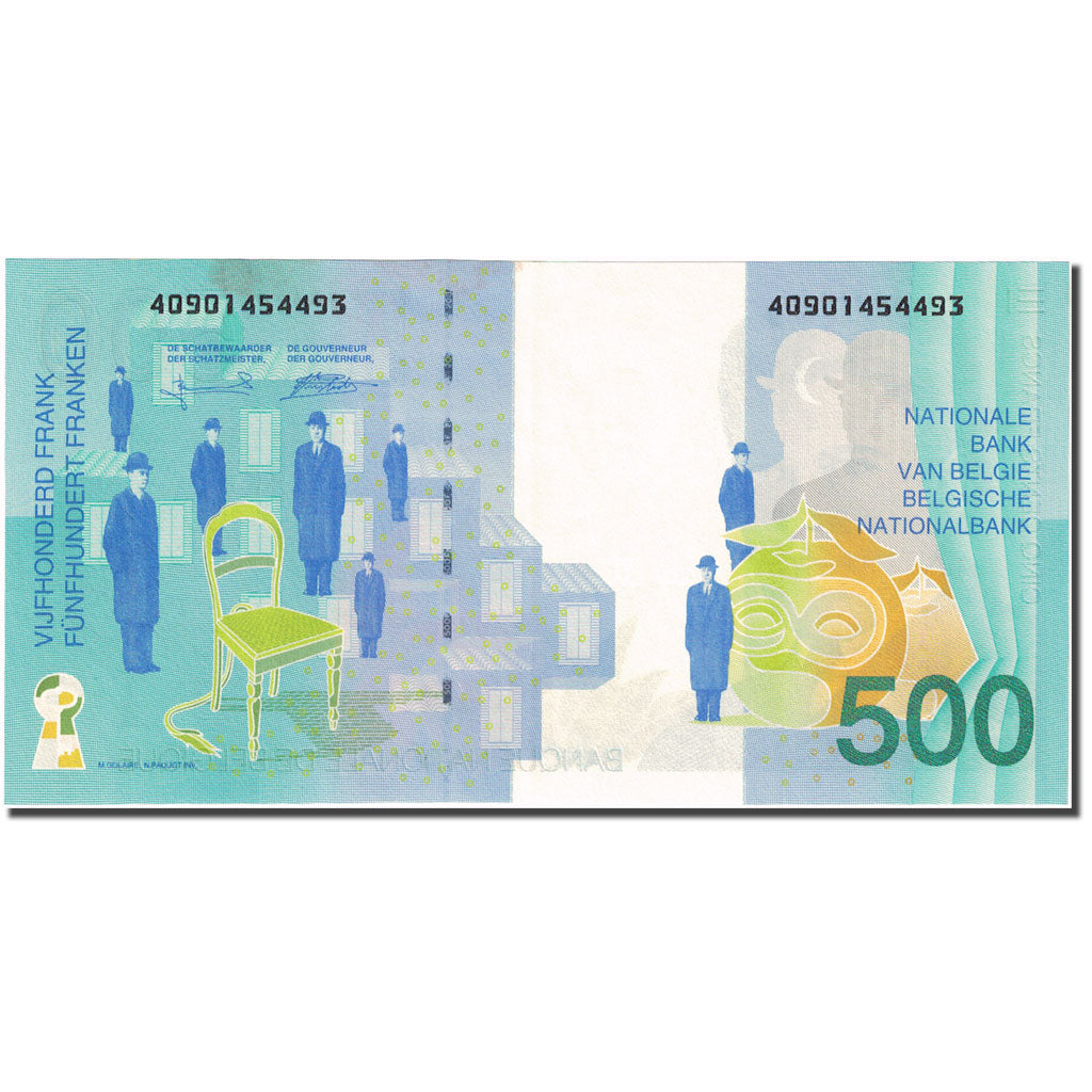 Banknote, Belgium, 500 Francs, 1998, Undated (1998), KM:149, UNC(60-62)